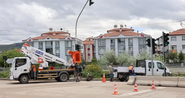Kırıkkale’de sinyalizasyon sistemleri yenileniyor