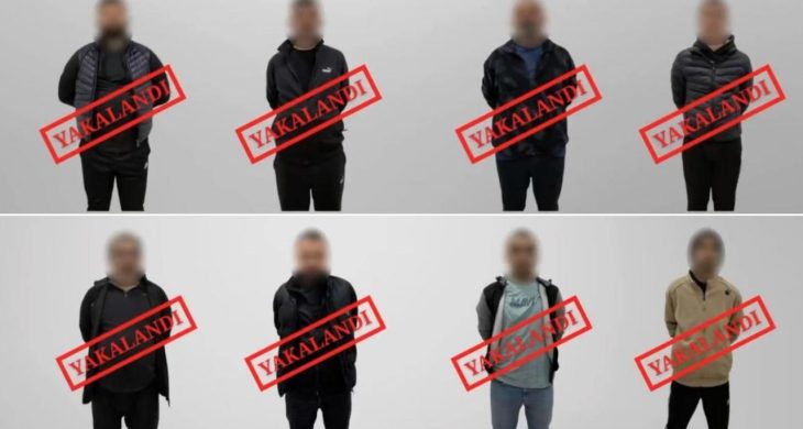 Kırmızı bültenle aranan 8 suçlu Gürcistan’da yakalanıp Türkiye’ye getirildi