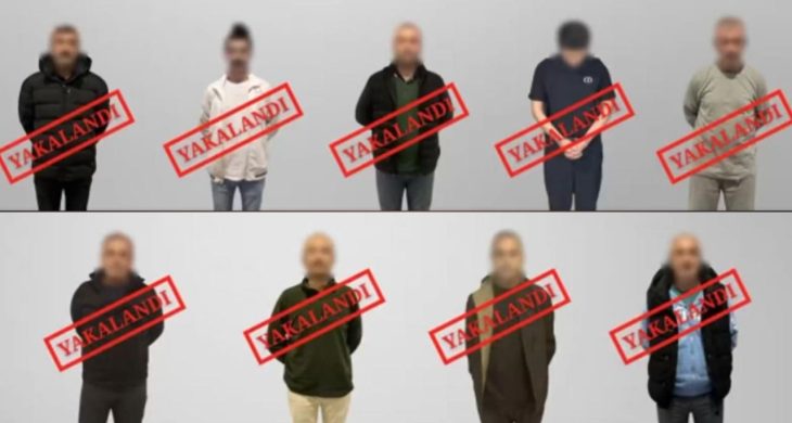 Kırmızı bültenle aranan 9 suçlu Türkiye’ye getirildi