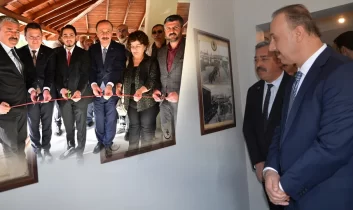 Kızıldağ milli parkı tanıtım merkezi açıldı