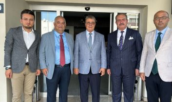 TİMBİR ve BHA Heyeti, KKTC Başbakanı Üstel ile görüştü