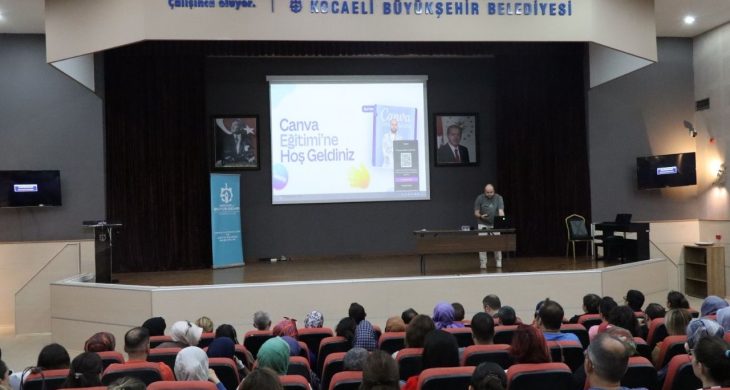 Kocaeli Büyükşehir personeli “Canva” eğitimi aldı