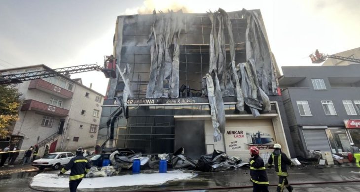 Kocaeli Dilovası’nda parfüm deposu yangını: 6 ölü, 1 yaralı