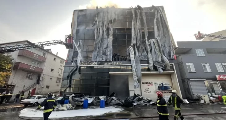 Kocaeli’deki depo yangını soruşturmasında 7 kişi açığa alındı