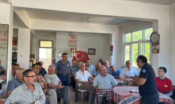 İtfaiyeden yangınlara karşı farkındalık eğitimi