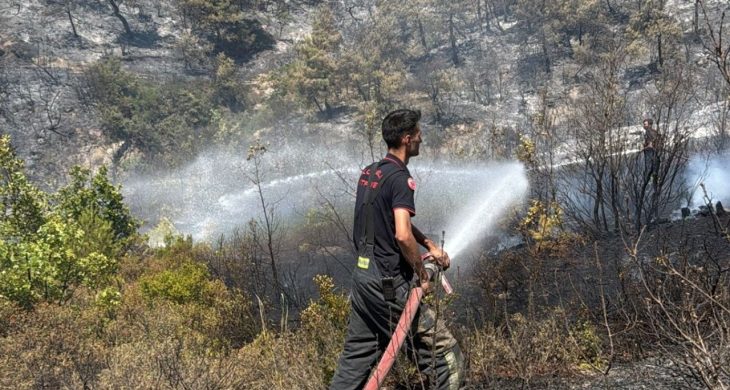 Kocaeli itfaiyesi Bursa’ya desteğe koştu