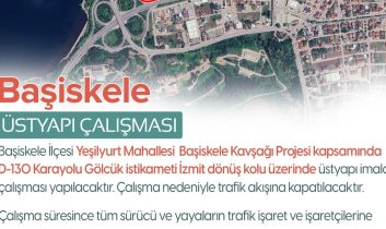Yuvacık Kavşağı’nda trafik düzenlemesi