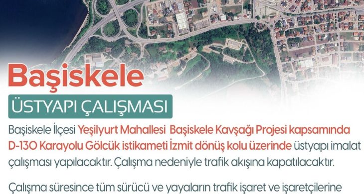 Yuvacık Kavşağı’nda trafik düzenlemesi