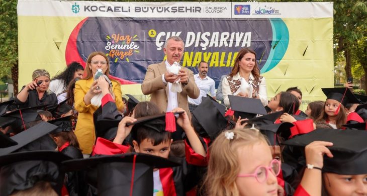 Lokomotif Çocuk Köyü’nde mezuniyet töreni: Büyükakın: “Burası hayata atılan ilk adım”