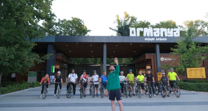 Dağ bisikleti tutkunları Ormanya’da buluştu