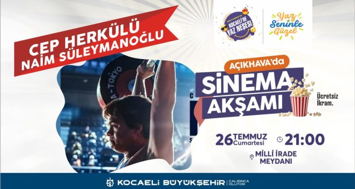 Açık havada sinema keyfi başlıyor