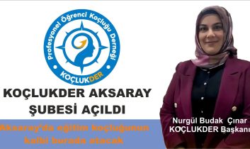 KOÇLUKDER Aksaray  Şubesi Açıldı