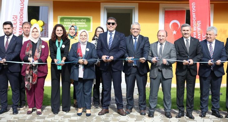 Düzce “Konaklı Kadınları Tarımsal Kalkınma Kooperatifi” açıldı