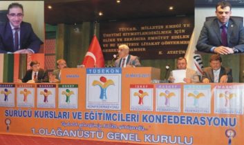 Türkiye Sürücü Kursları ve Eğitimcileri Konfederasyon yönetiminde Aksaray da yer aldı