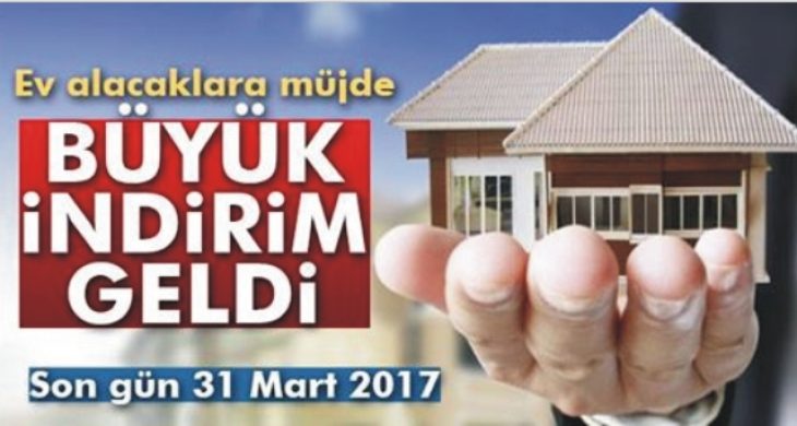 Konutta KDV oranı düşürüldü