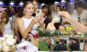 Korkuteli’de geleneksel güreş kültürü turistlerle buluştu