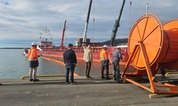 Bozhane Limanı’nda deniz kirliliği tatbikatı yapıldı