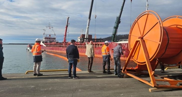 Bozhane Limanı’nda deniz kirliliği tatbikatı yapıldı