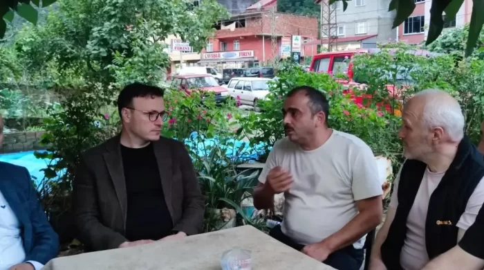 Kuzgun Köyü’ne Kaymakam Kaldırım’dan geçmiş olsun ziyareti