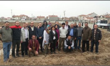 İl Sağlık ve Halk Sağlığı Ceviz ağacı dikti