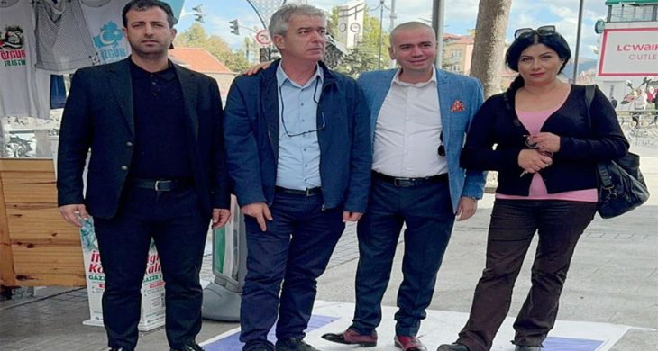 Isparta basını Kaymakkapı’da İsrail’e tepki gösterdi: “Gazze için susmayacağız!”