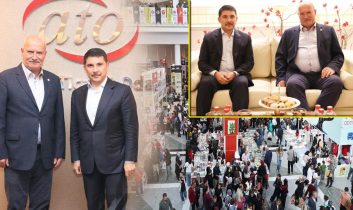 ATO Başkanı Gürsel Baran, Hasan Doğan’ın imza gününe katıldı