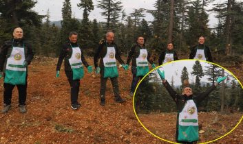 Sedir için seferberlik: 42 hektar alanda ekim