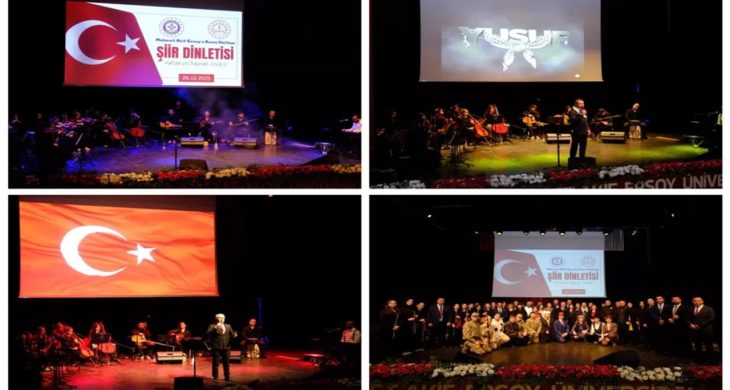 Burdur’da Milli Şair Mehmet Akif Ersoy için duygu dolu anma programı