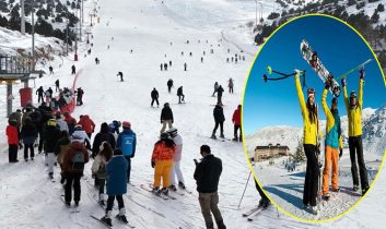 Davraz kayak merkezi’nde kış sezonu 14 Ocak’ta açılıyor