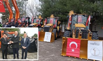Batman il özel idareye 171 milyonluk araçlar