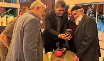 Ali Çetin, şehit aileleriyle buluştu