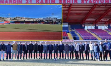 Mardin 21 Kasım stadyumu yenilendi