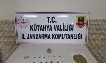 Kütahya’da Roma ve Bizans dönemine ait tarihi eserler ele geçirildi