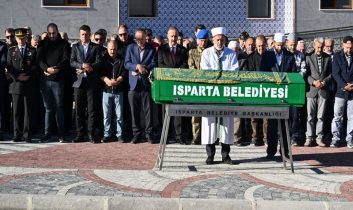Şehit Babası Mehmet Eliş son yolculuğuna uğurlandı