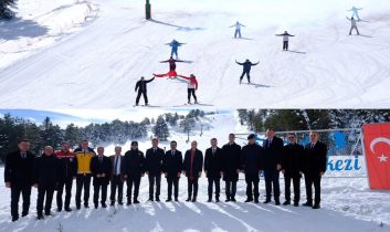 Salda Kayak merkezi sezonu coşkuyla açtı