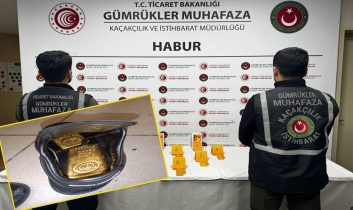 Habur’da ayakkabıların içinden 41 kilo altın çıktı