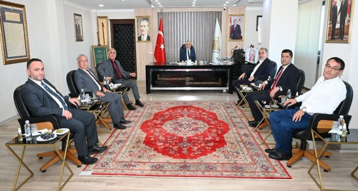 6 Belediye Başkanından Başkan Başdeğirmen’e ziyaret