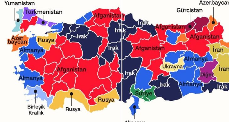 Antalya’da yabancı nüfusun zirvesinde Ruslar var