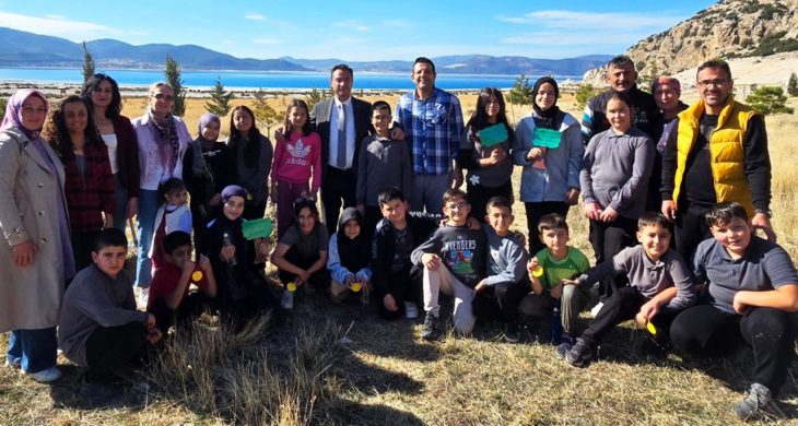 İmam Hatipli öğrencilerden Salda’ya yeşil dokunuş