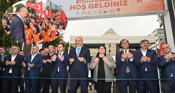 8. kitap fuarı ve kültür sanat festivali Batmanlılarla buluştu