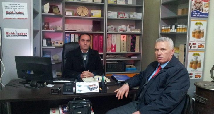 Milletvekili A.Adayı Lokman Gümüşsoy Gazetemizi ziyaret etti