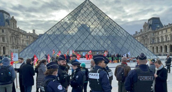 Louvre soygunu zanlısı sosyal medya fenomeni ve eski güvenlik görevlisi çıktı