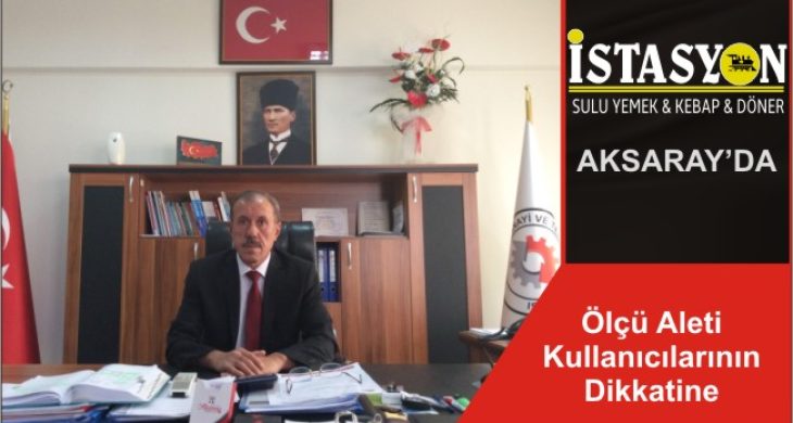 Ölçü Aleti Kullanıcılarının Dikkatine