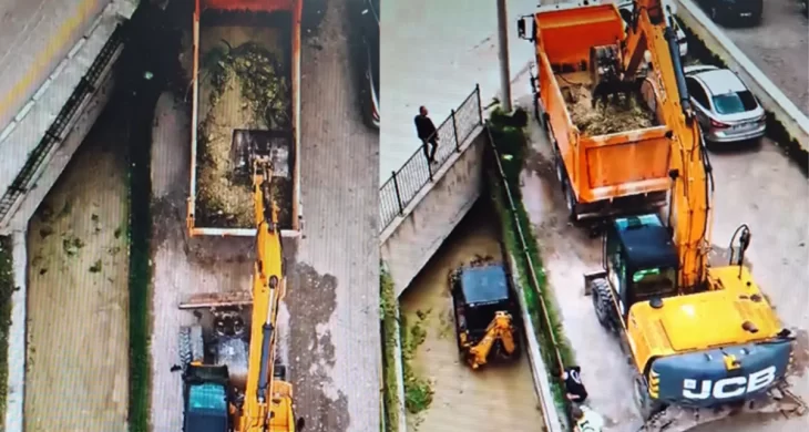 Beypazarı’nda yaz öncesi kanal temizliği çalışmaları hız kazandı