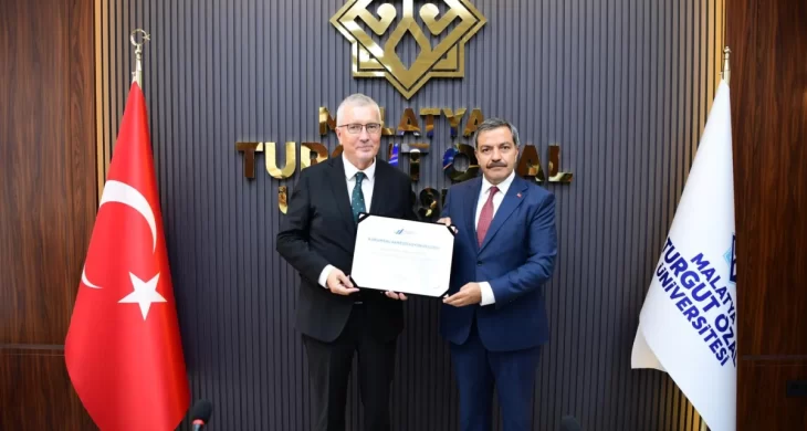 Malatya Turgut Özal Üniversitesi Kurumsal Akreditasyon Belgesi’ni aldı