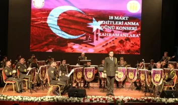 Malatya’da 2. Ordu Bandosu’ndan 18 Mart konseri