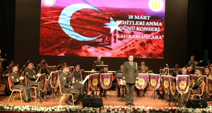 Malatya’da 2. Ordu Bandosu’ndan 18 Mart konseri
