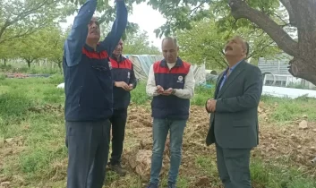 Malatya’da dolu yağışı sonrası hasar tespit çalışmaları başlatıldı