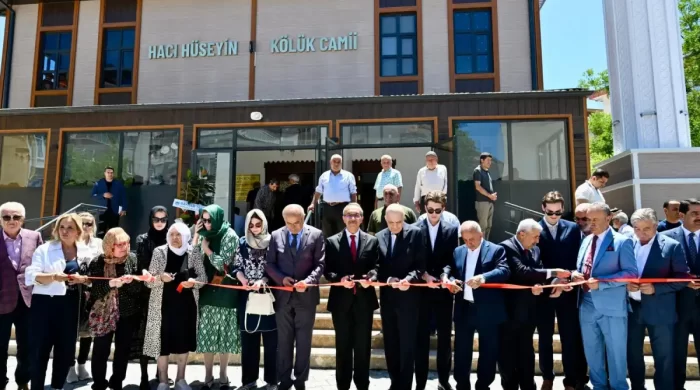 Malatya’da Hacı Hüseyin Kölük Camii ibadete açıldı