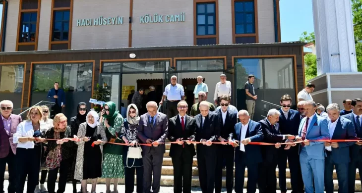 Malatya’da Hacı Hüseyin Kölük Camii ibadete açıldı